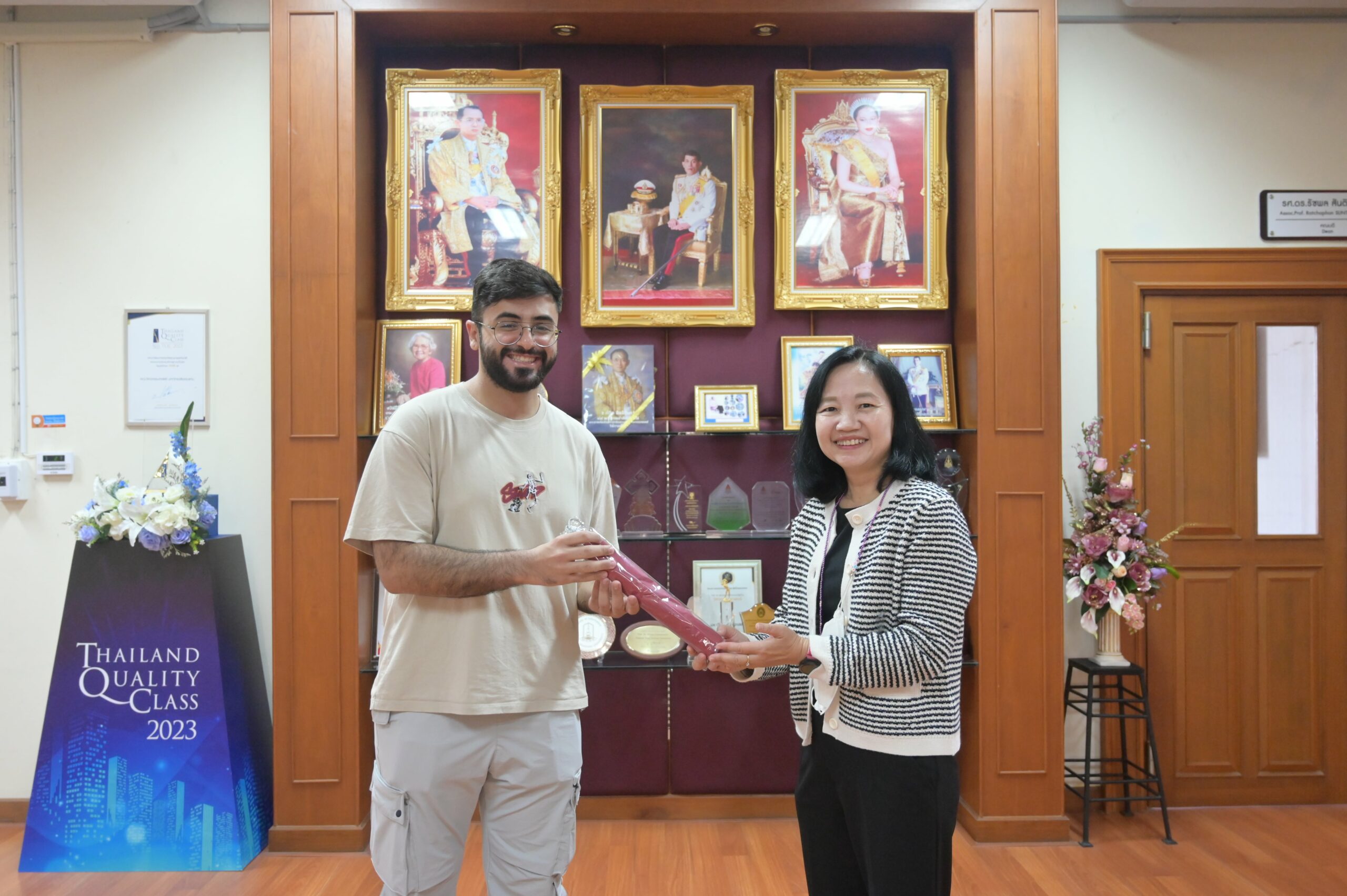 IAESTE International Students Begin Internship at KKU Faculty of